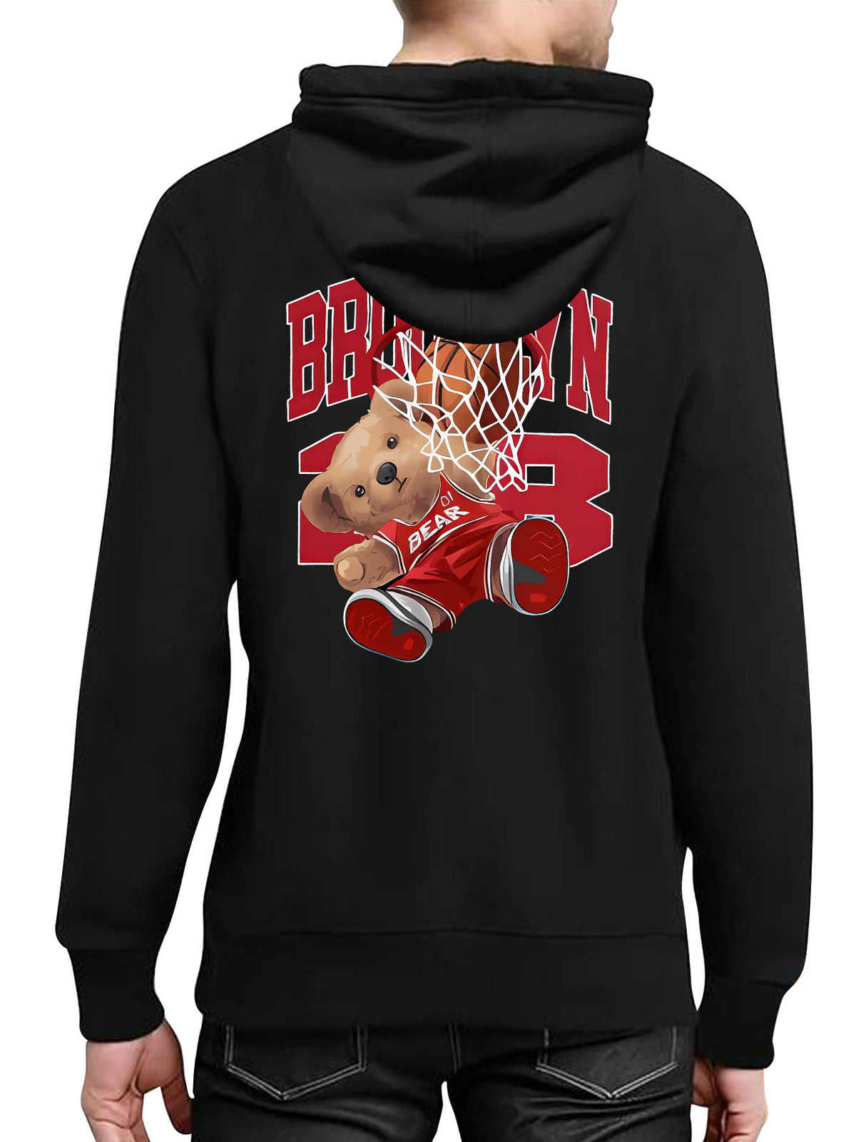 Hooded Sweatshirt Single Sided Print Tbb001 Japanese