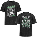 Water Wash Short Sleeve Tee Double Sided Print Tbb001