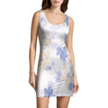 Asq Sleeveless Bodycon Dress Single Image Collage