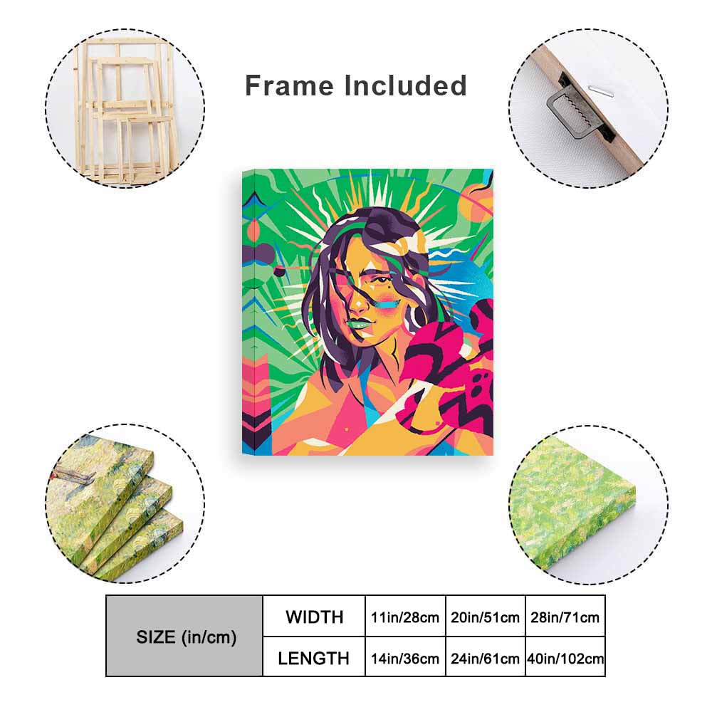 Decorative Frame Print Vertical Other Ratios Tbb001