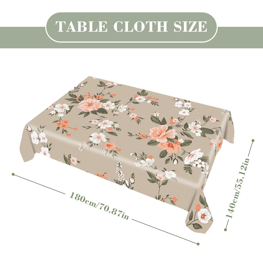 Rectangular Tablecloth Straight Edge