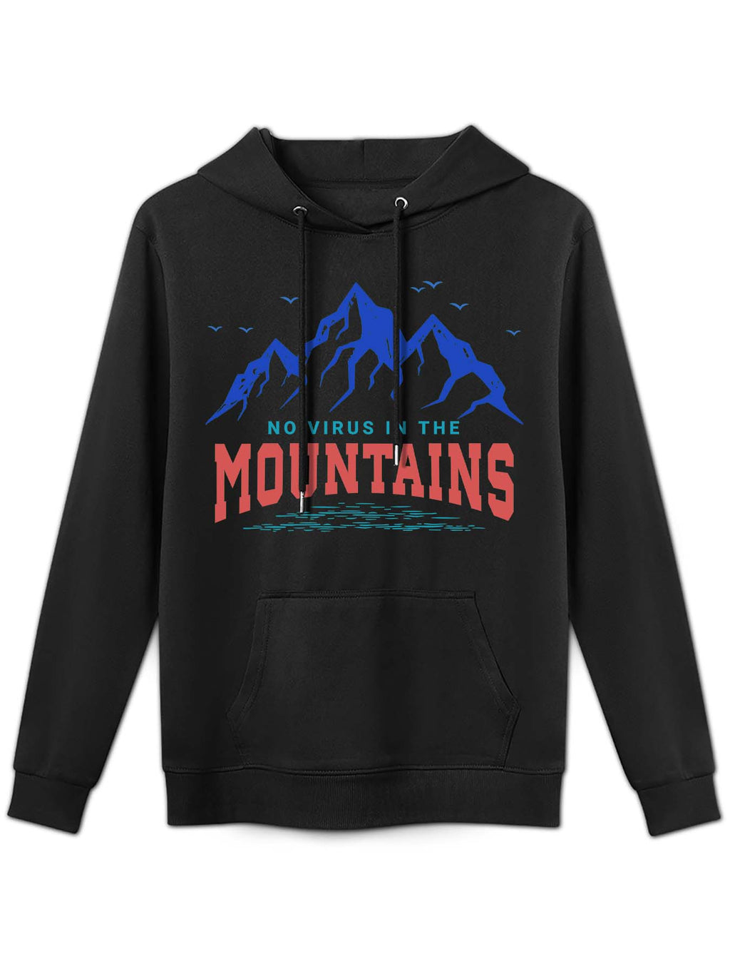 Canadian Fleece Hoodie Single Sided Print
