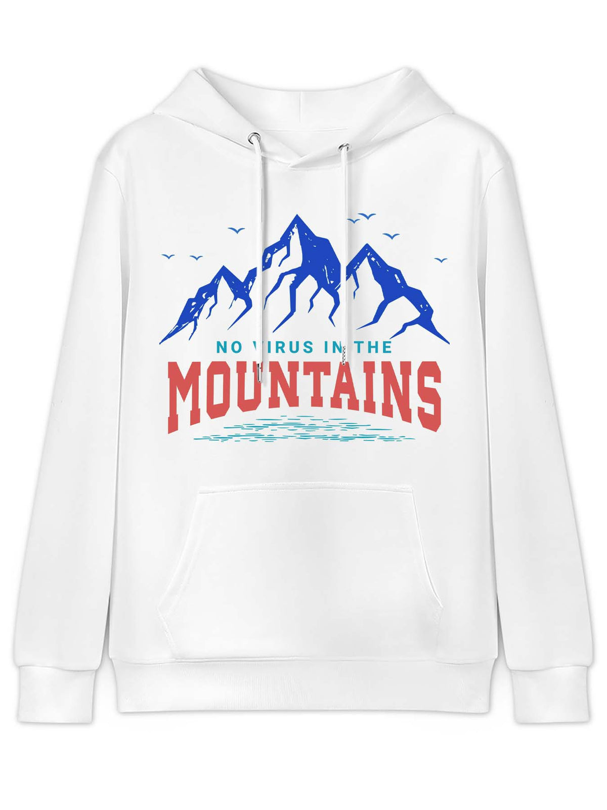 Canadian Fleece Hoodie Single Sided Print