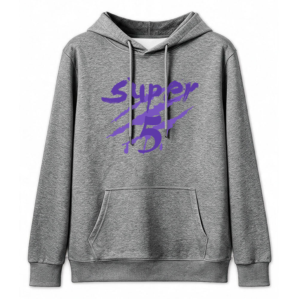 Fleece Lined Hoodie Single Sided Print