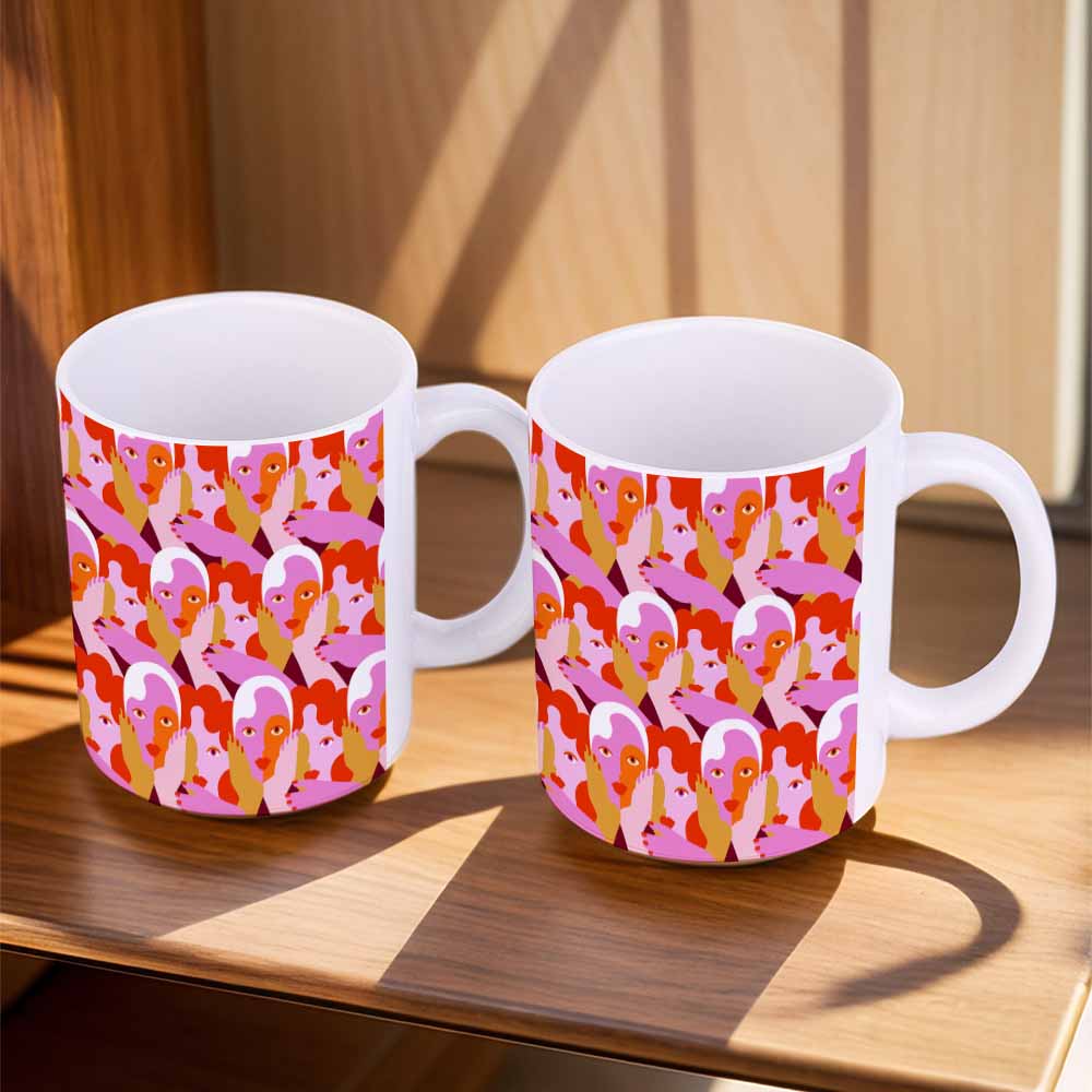Full Color Print White Mug Tbb001 Us Ship