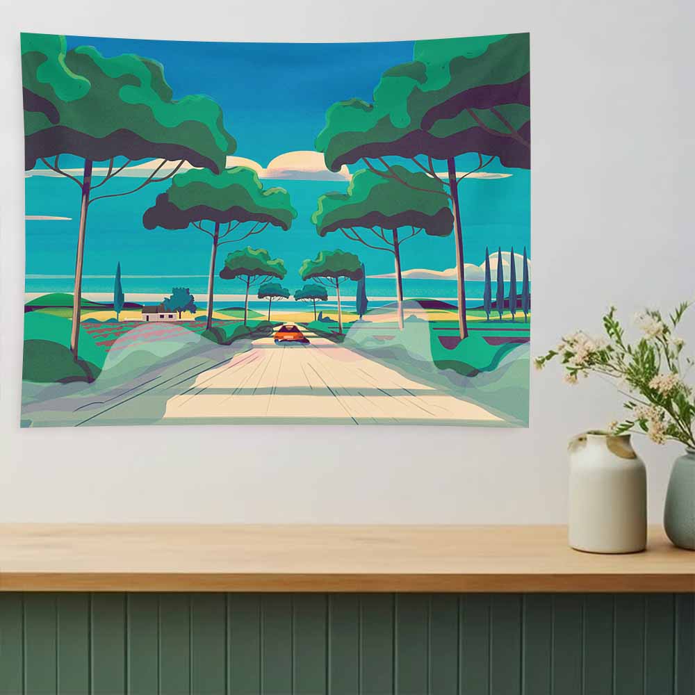 Wall Hanging Horizontal Print Us Shipping