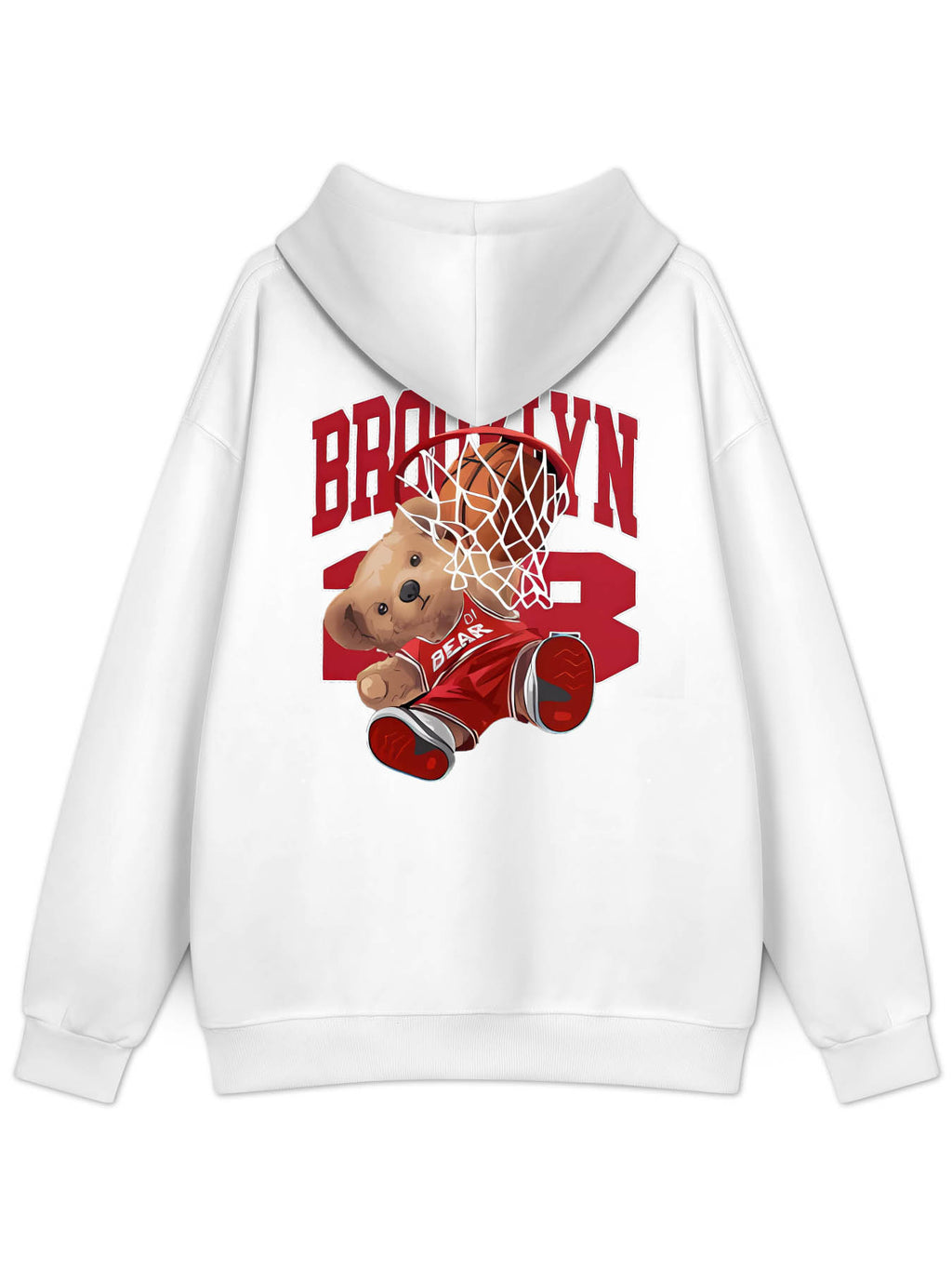Japanese Hoodie Pullover Back Print Tbb001