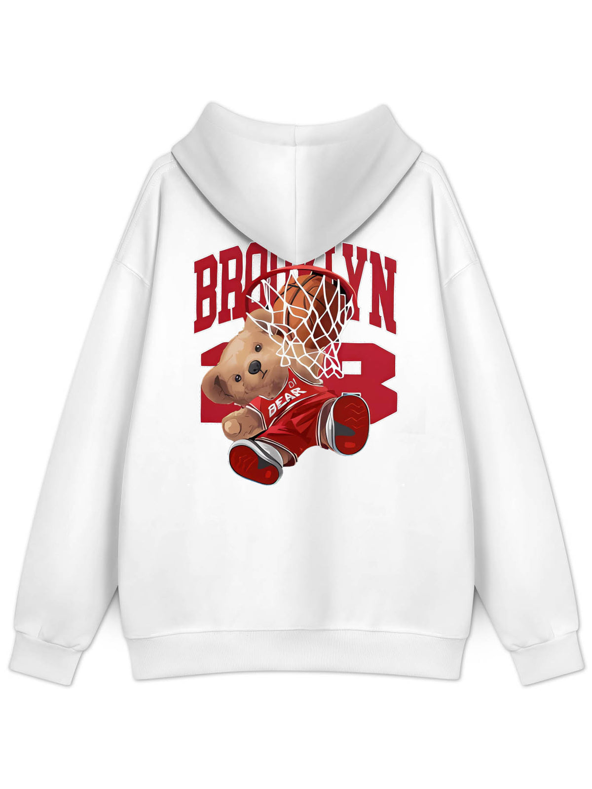 Japanese Hoodie Pullover Back Print Tbb001