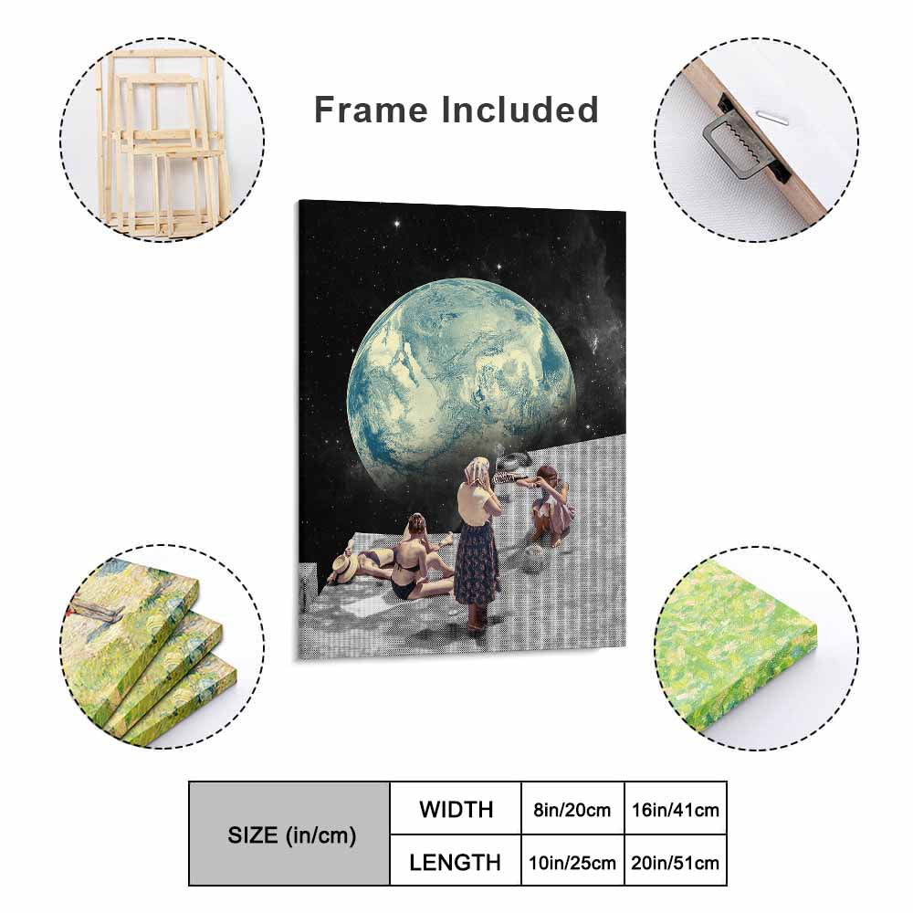 Vertical Frame Art 4 5 Ratio