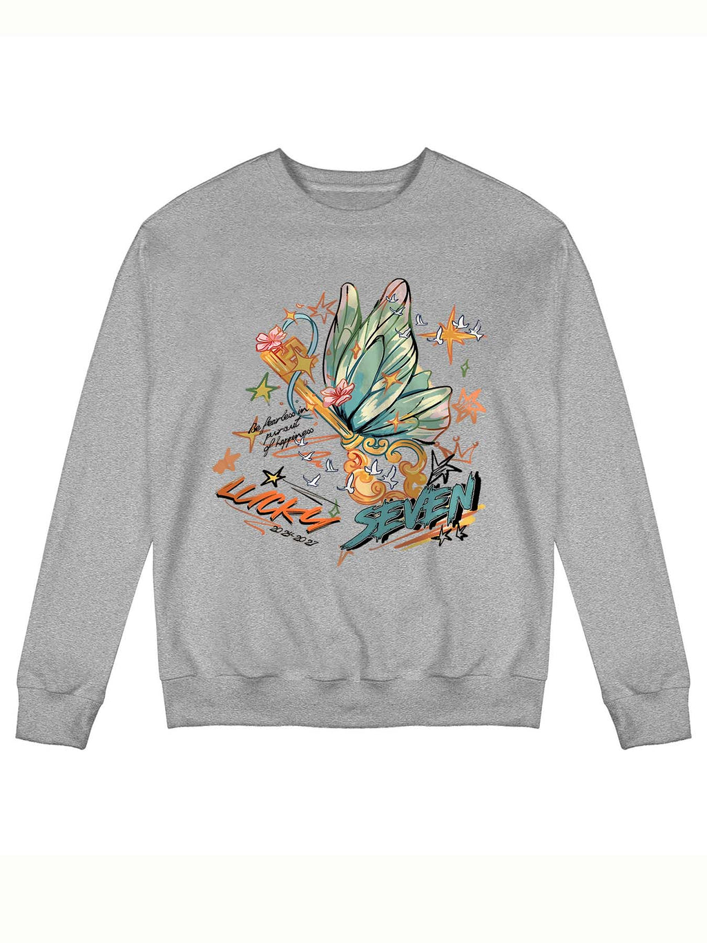 Mexican Crew Neck Sweatshirt Single Sided Print