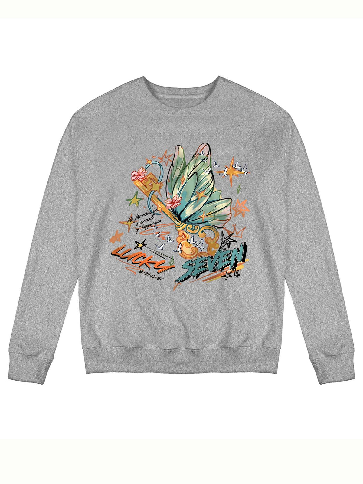 Mexican Crew Neck Sweatshirt Single Sided Print
