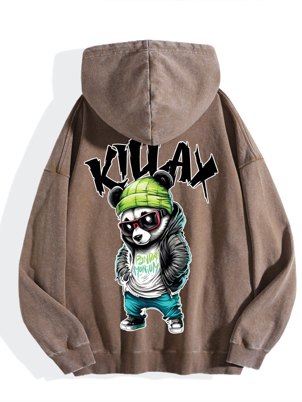 Faded Hoodie Single Sided Print Tbb001