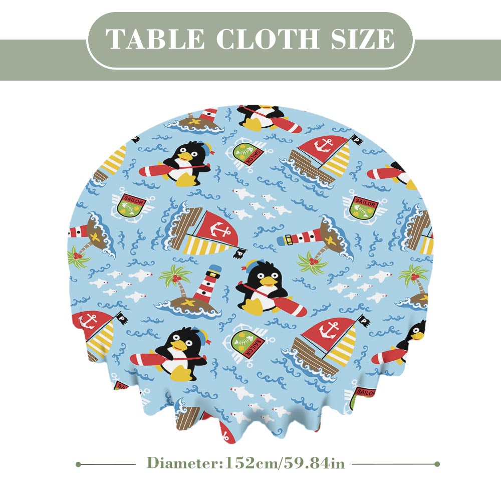 Round Tablecloth Lace Trim Free Shipping