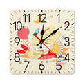 Square Wall Clock 25x25 Mexican Tbb001