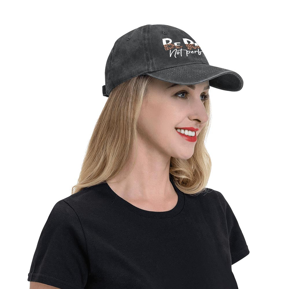Washed Denim Baseball Cap Japan Direct