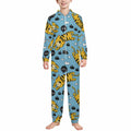 Kids Plush Pajama Jumpsuit Ltwy87 Single Image