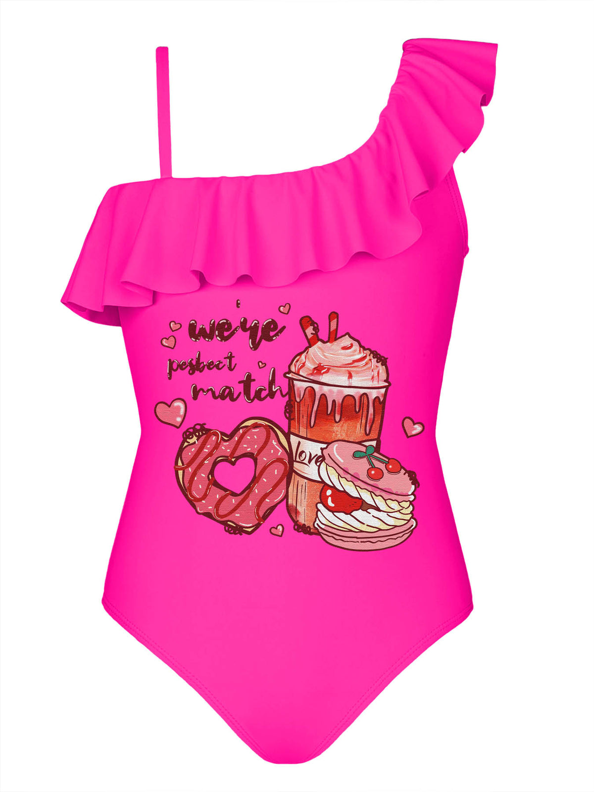 Girls Ruffled Swimsuit Free Shipping Usa Only