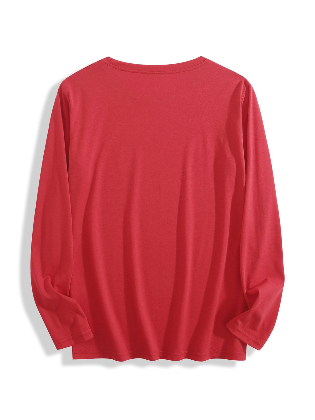 Round Neck Long Sleeved T-shirt