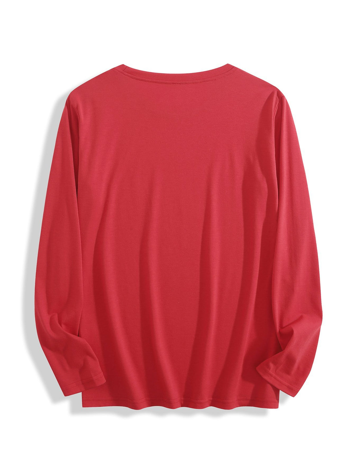 Round Neck Long Sleeved T-shirt