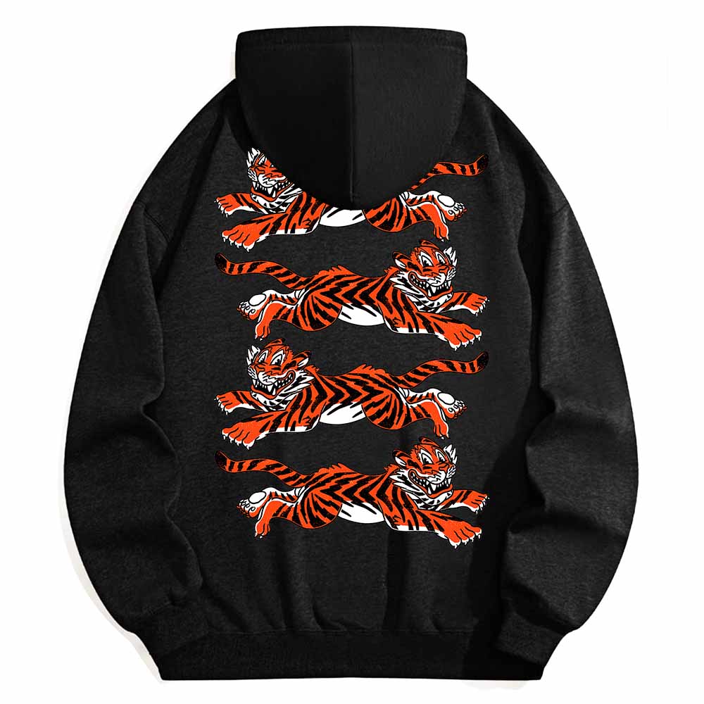 Hooded Sweatshirt Back Print Single Sided Tbb001
