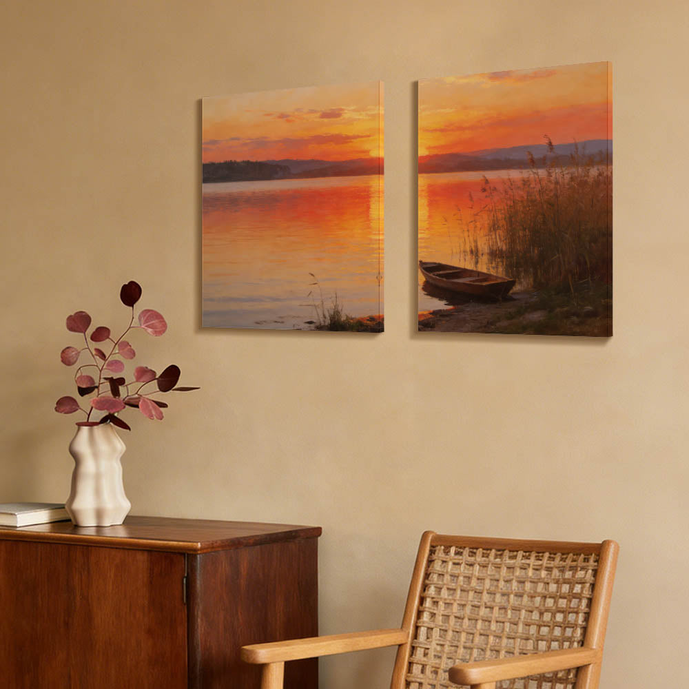 Decorative Frame Painting Vertical 3 4 Design Tbb001