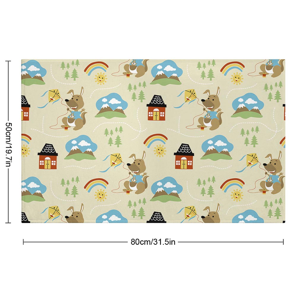 Flannel Anti Slip Mat Free Shipping