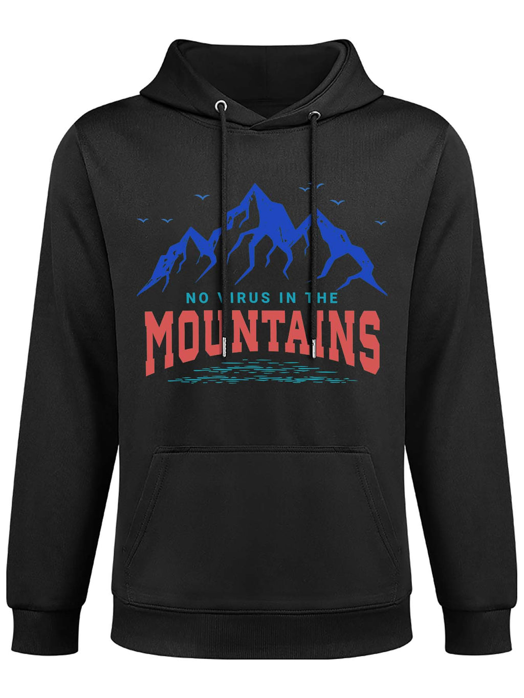 Canadian Fleece Hoodie Single Sided Print