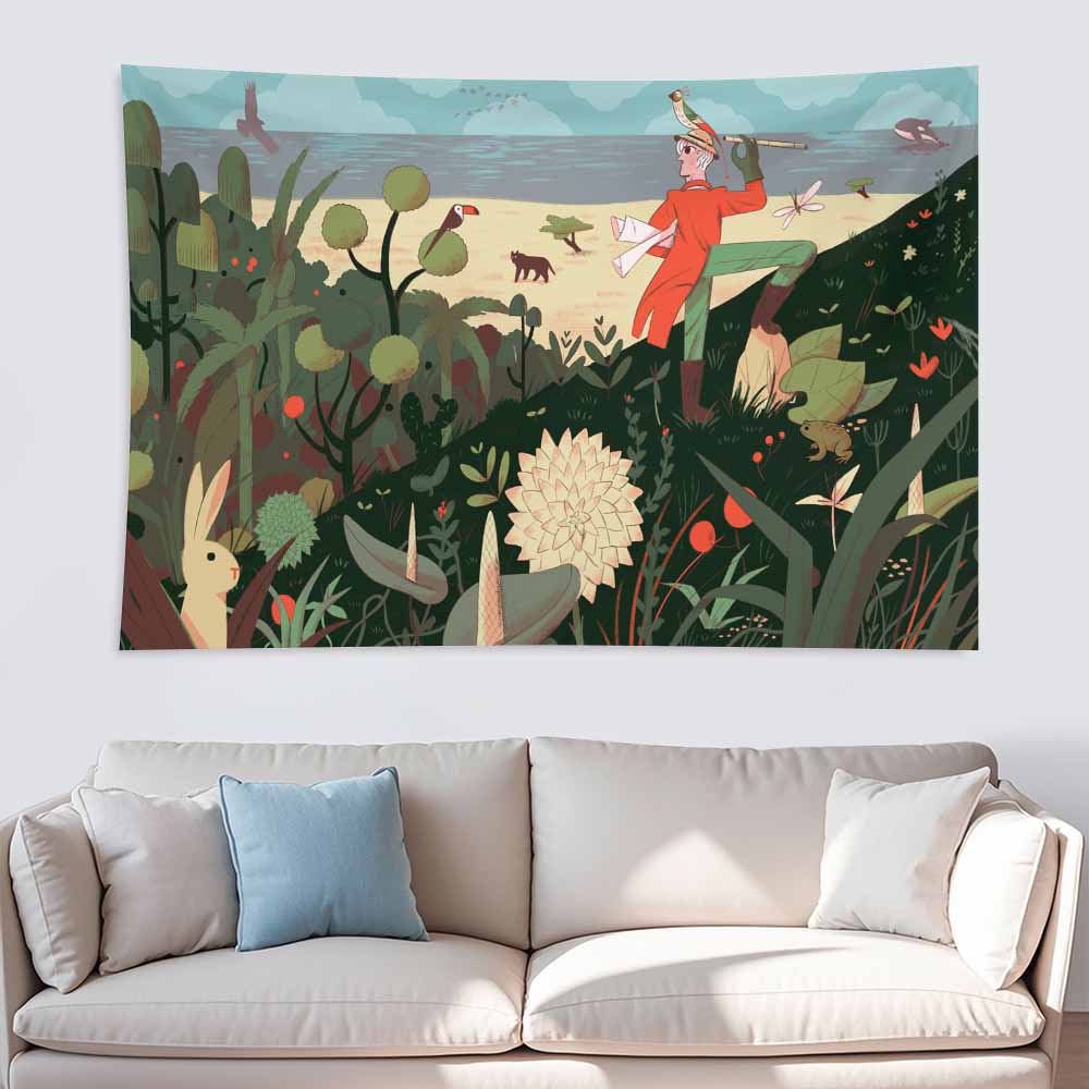 Wall Hanging Horizontal Print Us Shipping