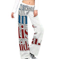 Straight Lace Up Yoga Pants (#099712)