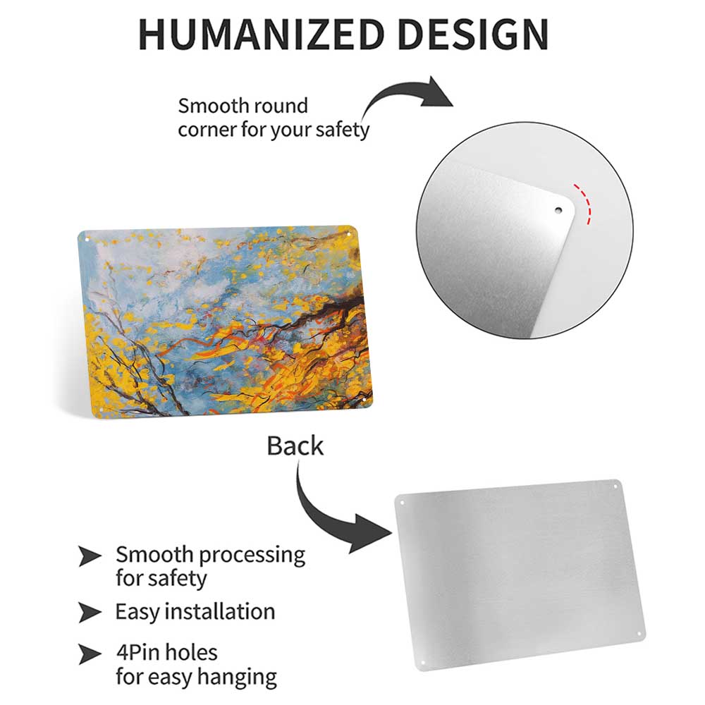 Aluminum Plaque Painting