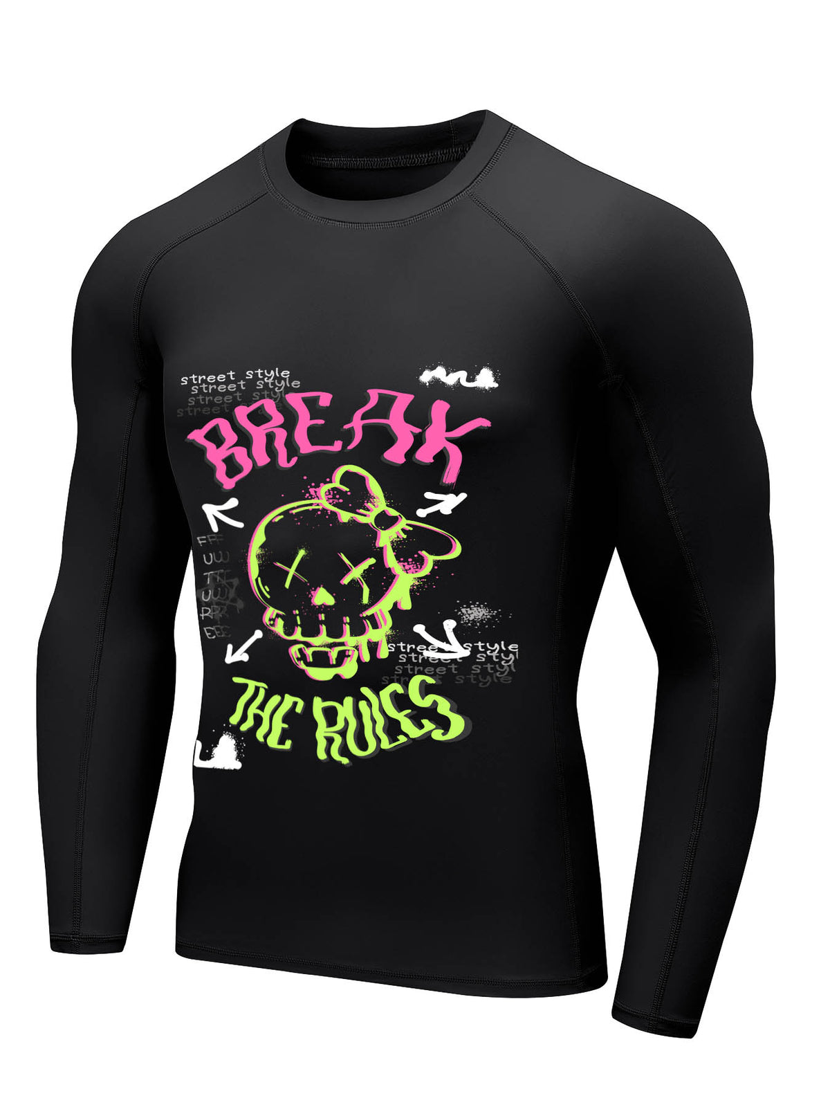 Mens Long Sleeve Surf Shirt Tbb001