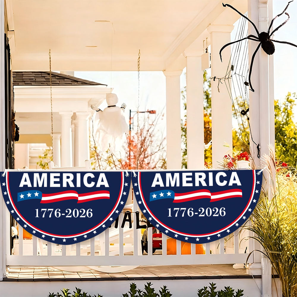 Half Moon Flag Us Direct Ship