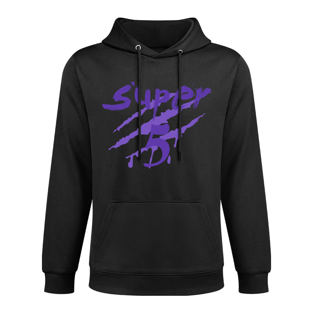 Fleece Lined Hoodie Single Sided Print