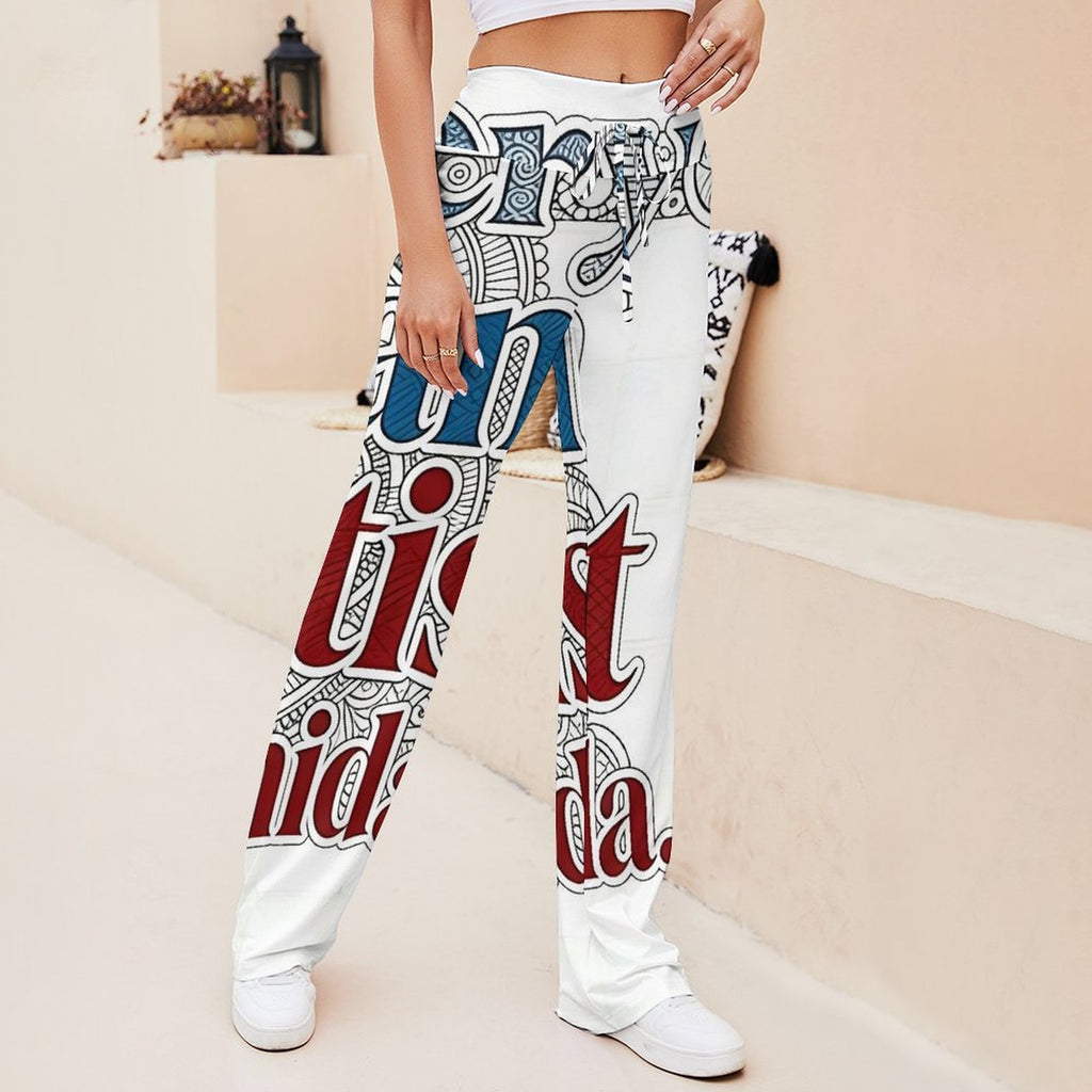 Straight Lace Up Yoga Pants (#099712)