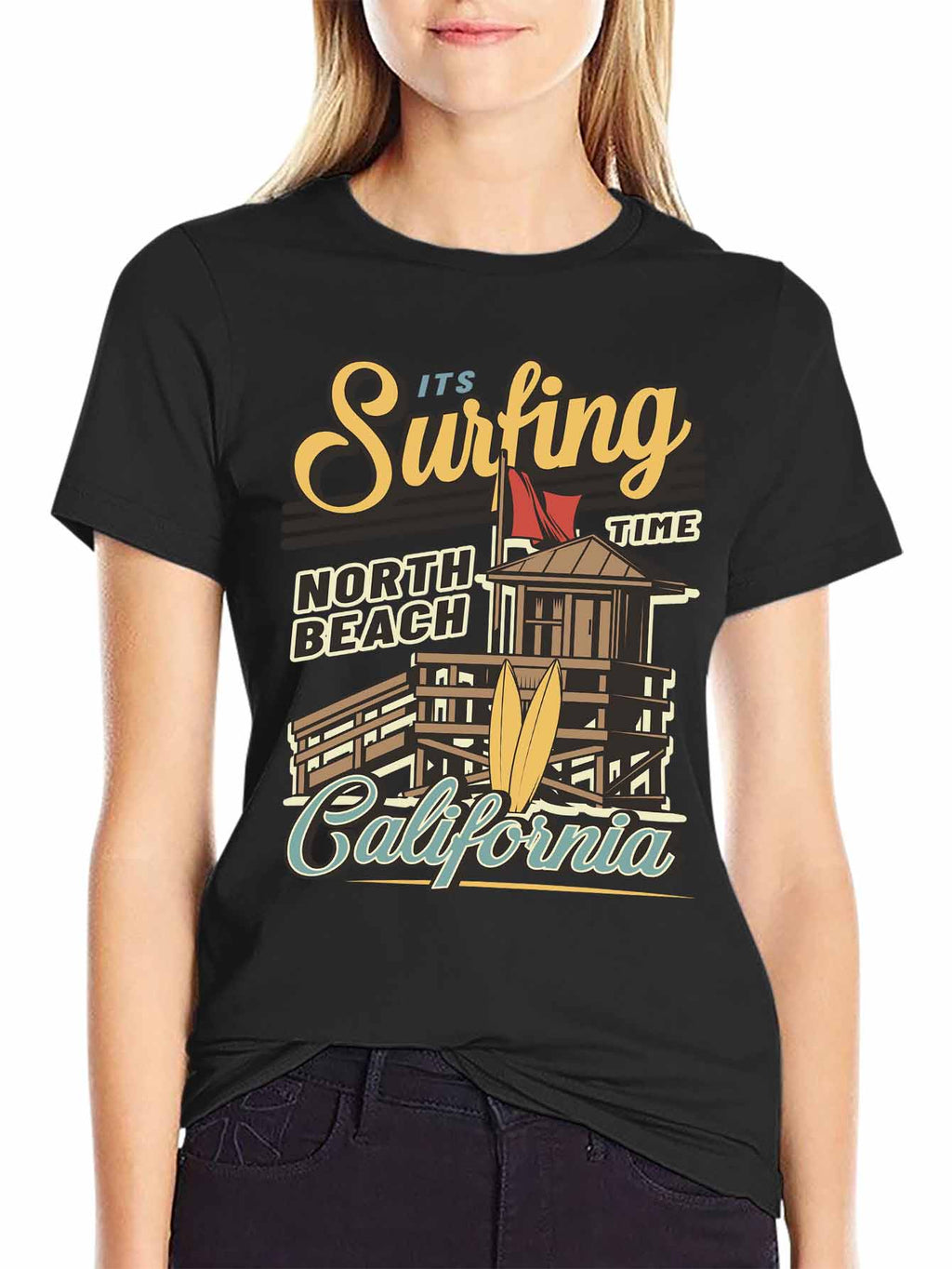 Double Sided Print Adult Short Sleeve T Shirt Tbb001