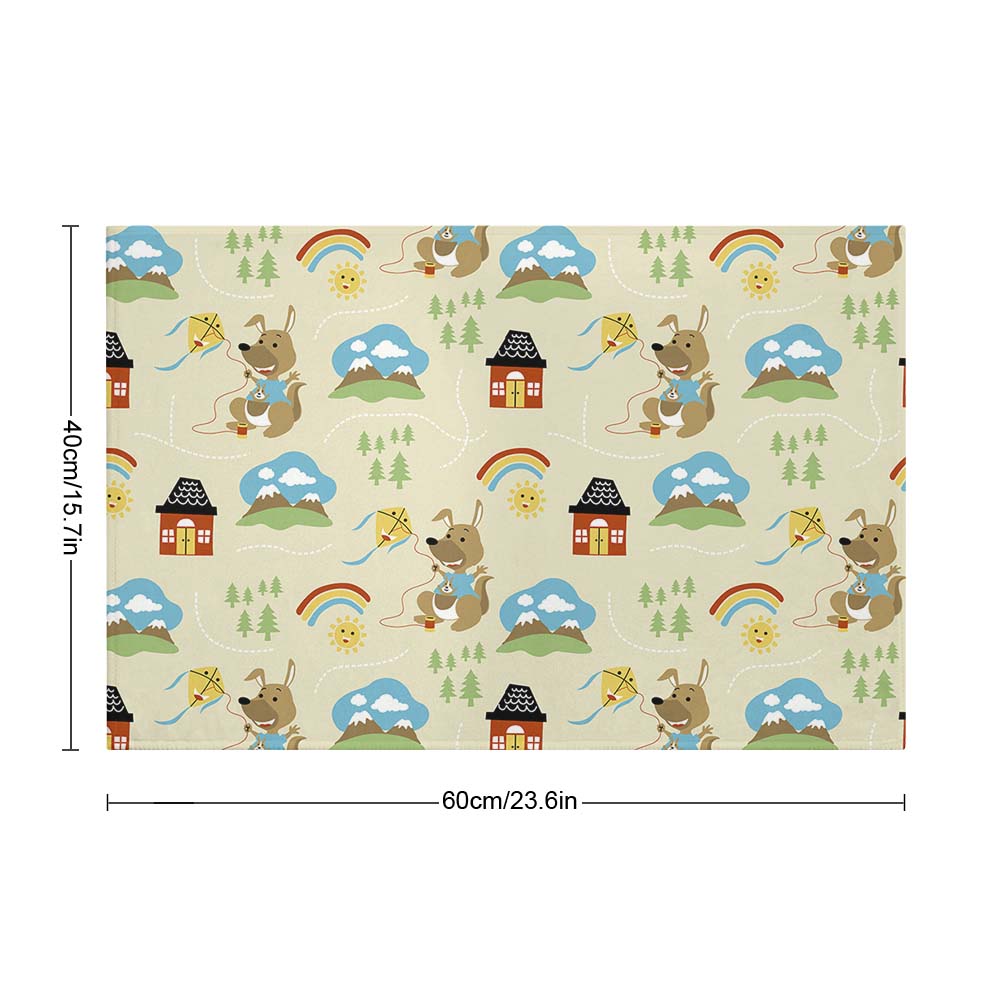 Flannel Anti Slip Mat Free Shipping