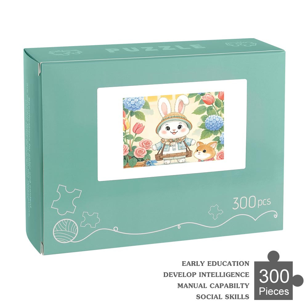 Wooden Puzzle Horizontal Single Image