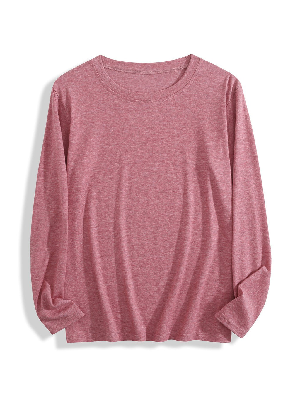 Round Neck Long Sleeved T-shirt