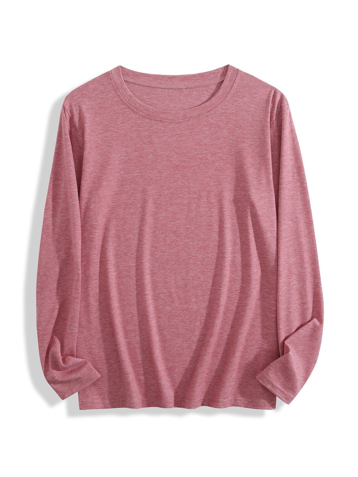 Round Neck Long Sleeved T-shirt