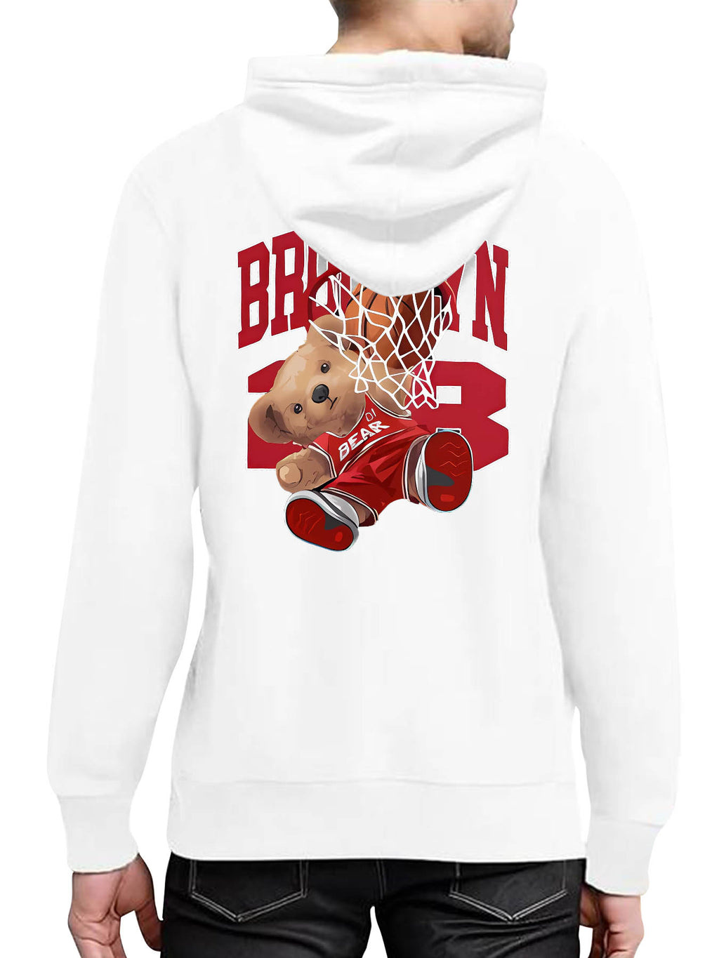 Hooded Sweatshirt Single Sided Print Tbb001 Japanese