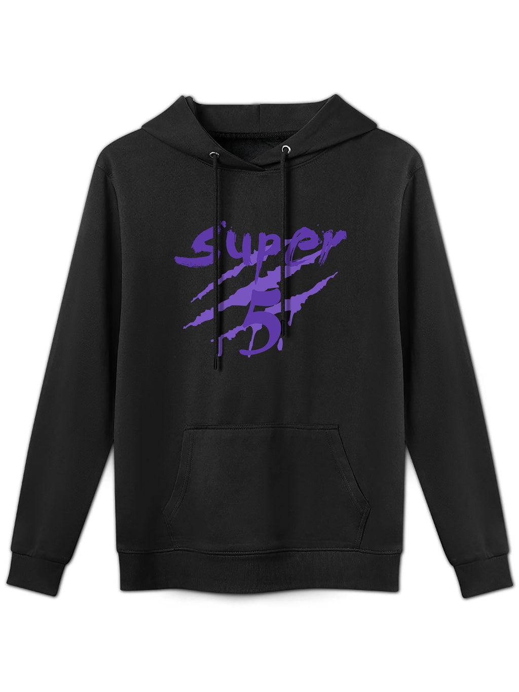 Fleece Lined Hoodie Double Sided Print Tbb001
