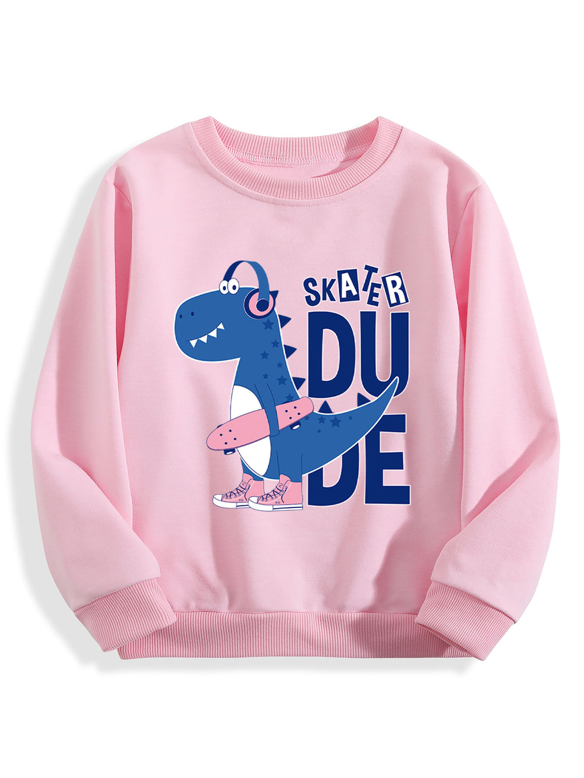 Kids Fleece Pullover Single Sided Print
