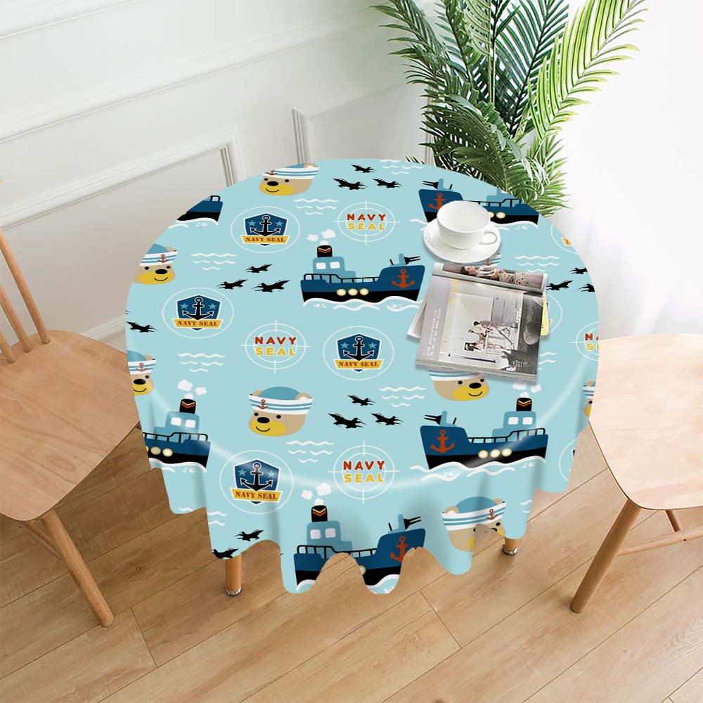 Round Tablecloth Straight Edge