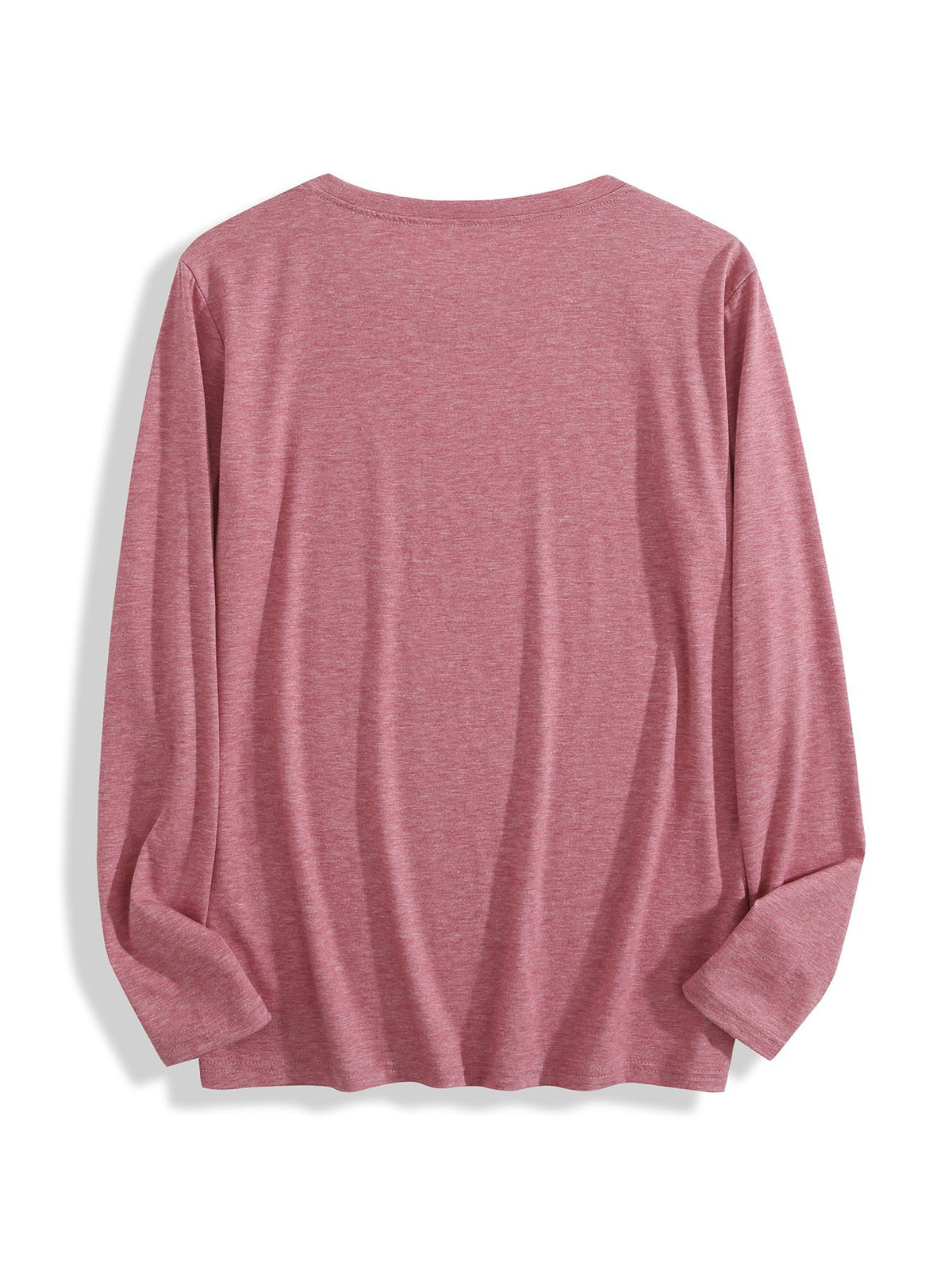 Round Neck Long Sleeved T-shirt
