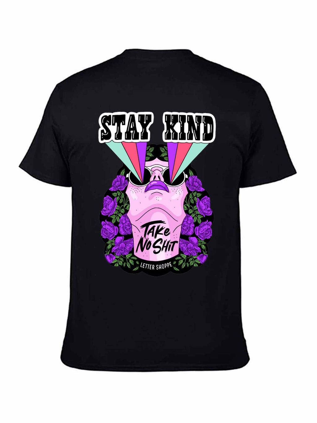 Cotton Short Sleeve Tee Single Sided Print Tbb001