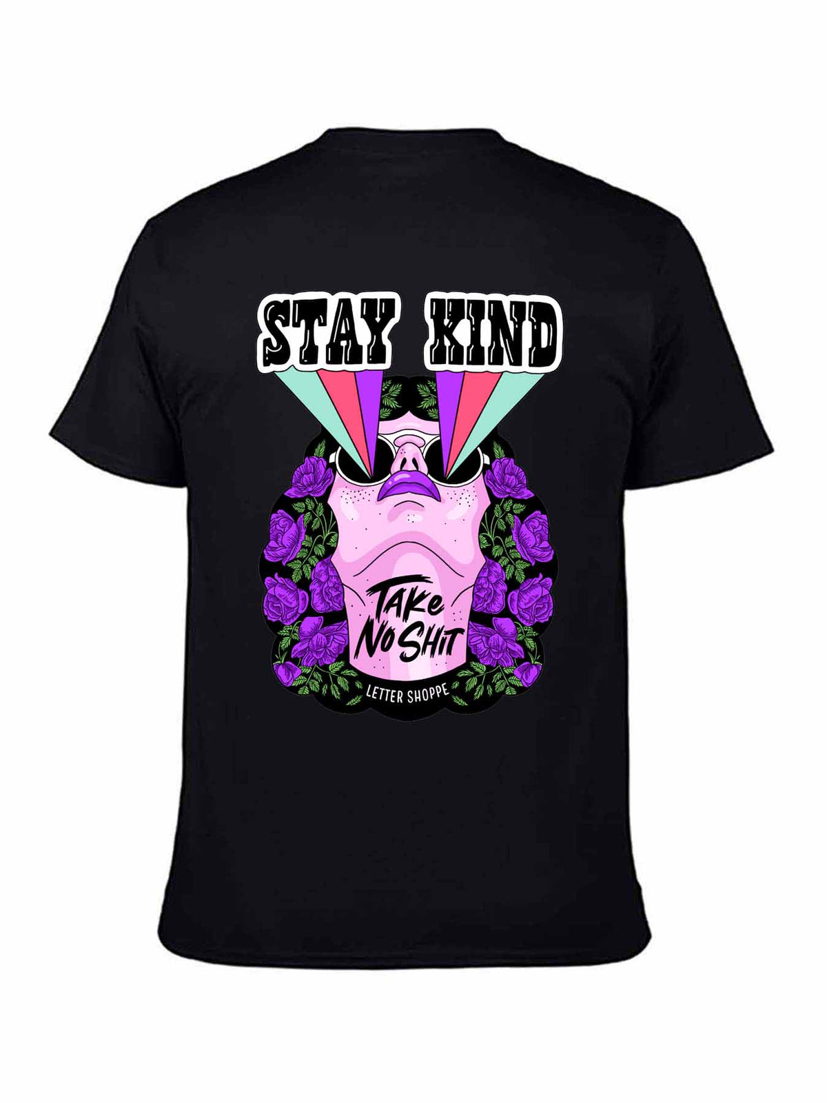Cotton Short Sleeve Tee Single Sided Print Tbb001