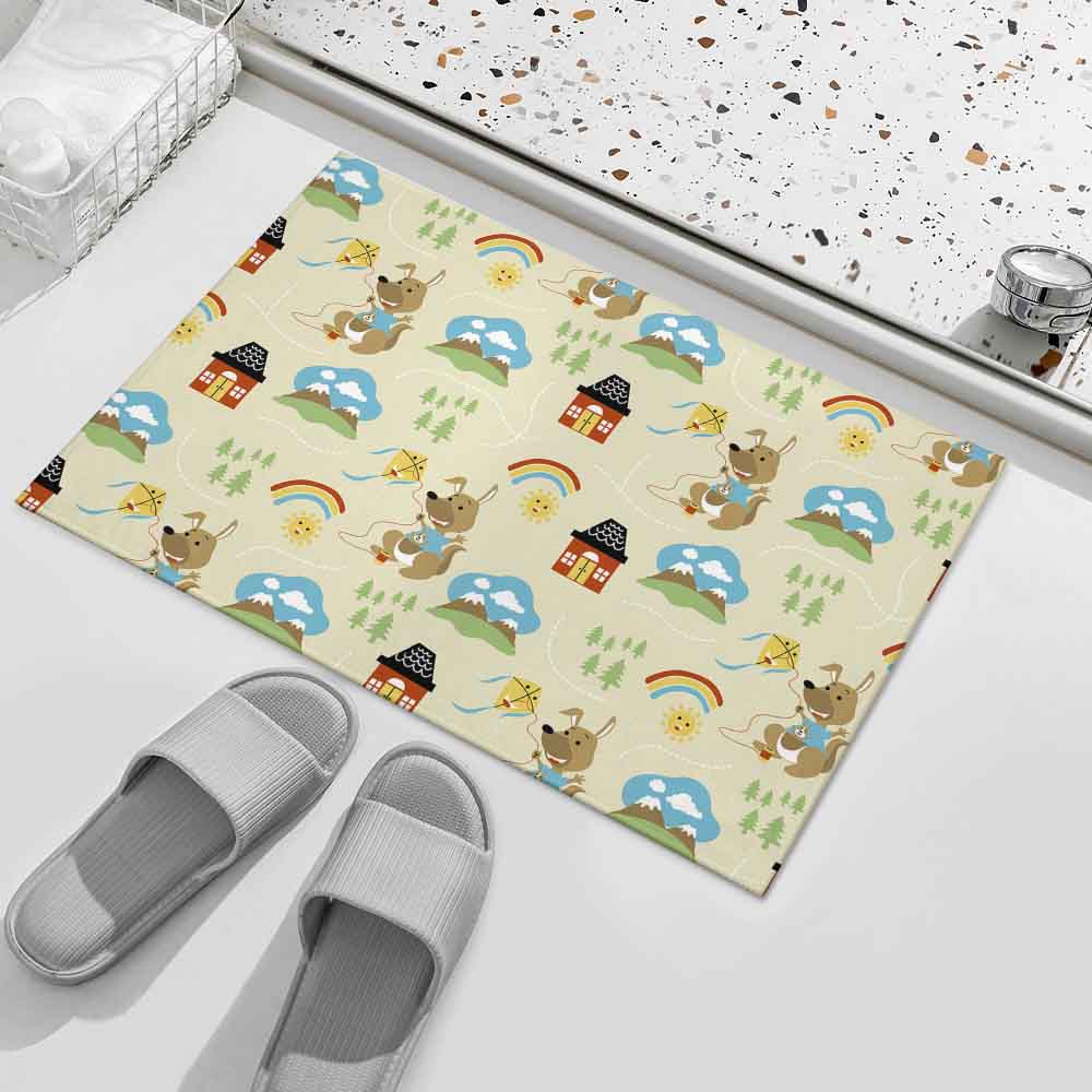 Flannel Anti Slip Mat Free Shipping