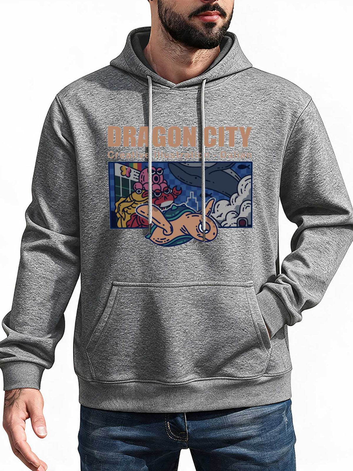 Hoodie Single Sided Print Tbb001 Mexican