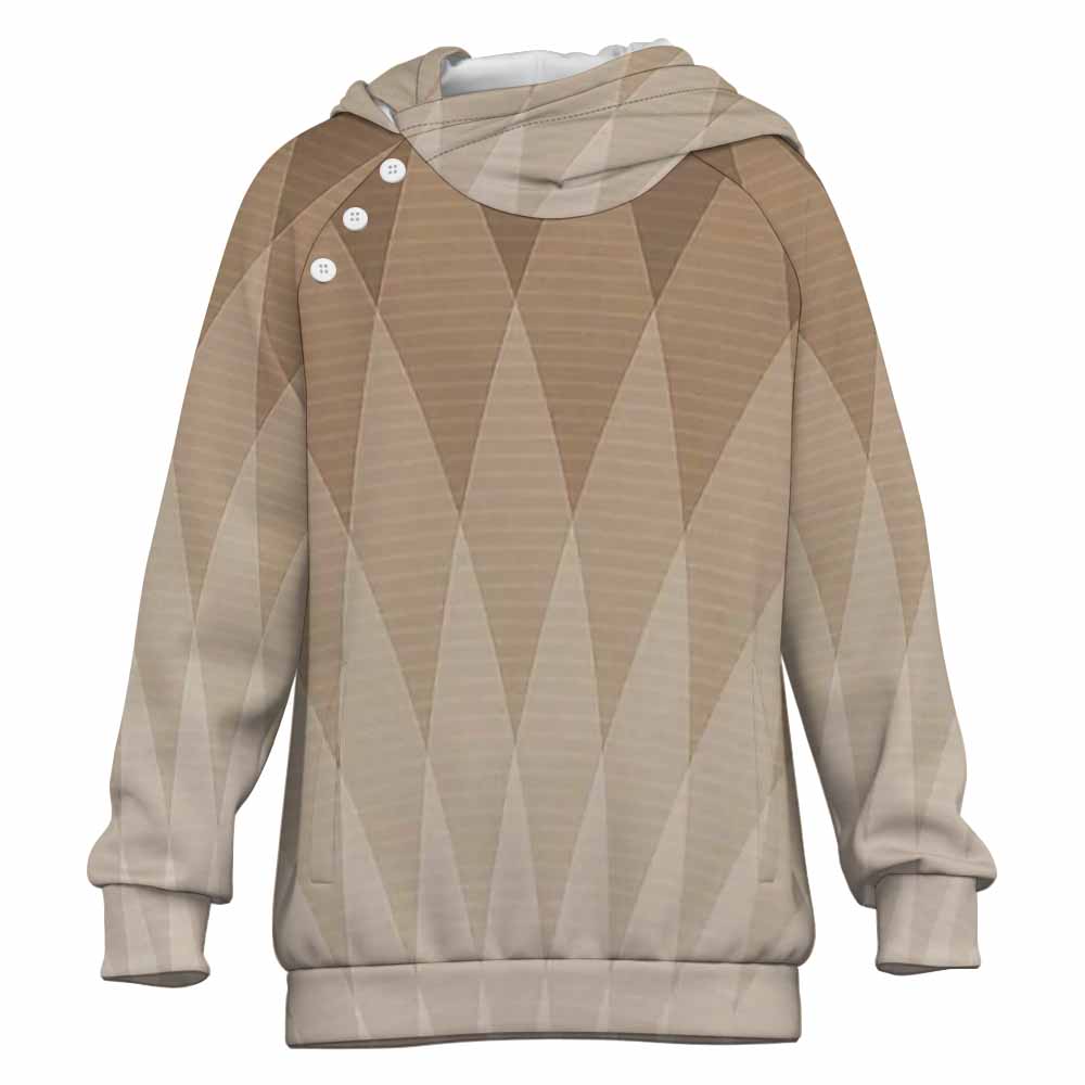 Kids Raglan Hoodie Pouch Pocket Sweatshirt Mxu039