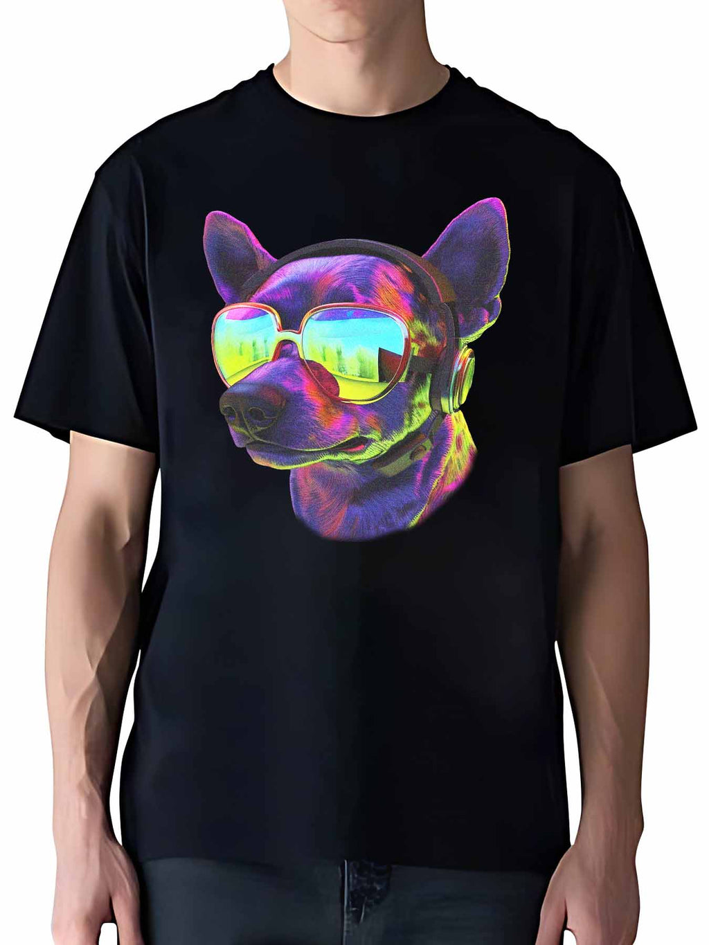 Japanese Direct Cotton Short Sleeve Tee Single Sided Print
